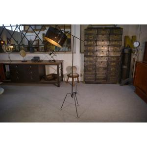 Floor Lamp In The Style Of Jean Royère, 1940s