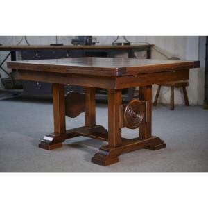 Table With Extensions By étienne Kohlmann, 1960s