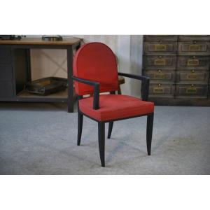 Bridge Armchair By Jean Pascaud 1940's