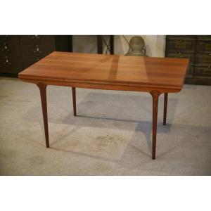 Scandinavian Teak Table, Denmark, 1960s