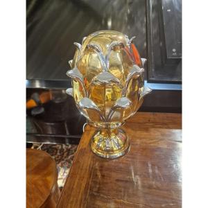 Vintage Design Ceramic Pineapple Lamp