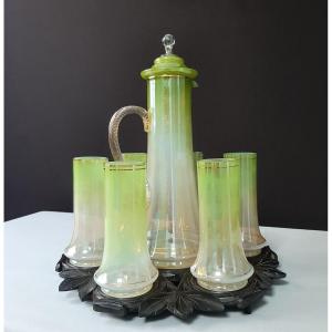 Orangeade Service Art Déco 