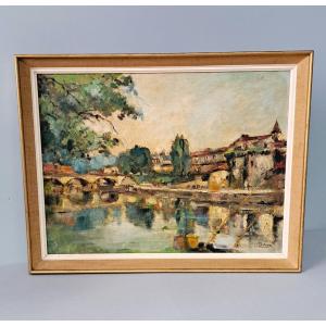 View Of The Quays Of Cognac.
