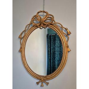 Large Oval Mirror.