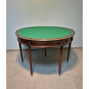 Semi Circular Games Table.