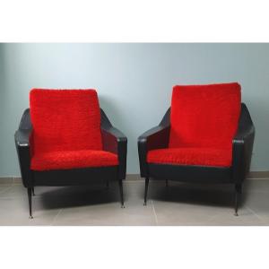 Rockabilly Armchairs: 1950s
