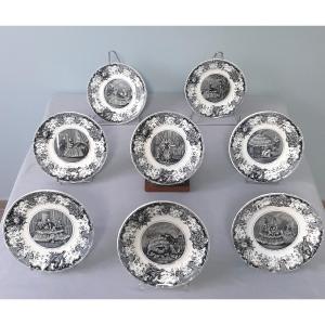 Jules Vieillard  Plates From Bordeaux: Crinoline Dresses