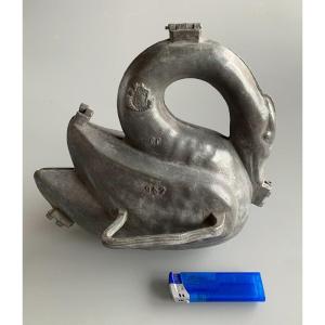 Large Tin Chocolate Mold 19th