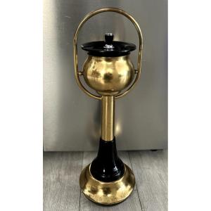 Art Deco Tumbler Sofa End Ashtray