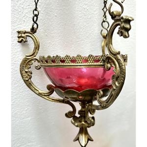 Liturgical Suspension - 19th Century Tabernacle Light