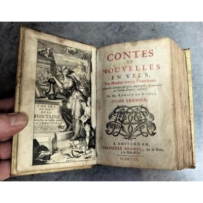 Jean De La Fontaine - Tales And News In Vers - 1709