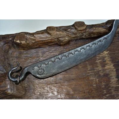 Carved Bread Slice - 19th Century