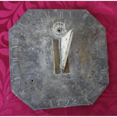 Small Sundial Dated 1792