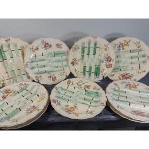 Longchamp, Asparagus Plates