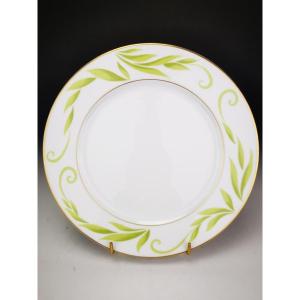 Bernardaud "frivole" - 1 Table Plate ø 26 Cm (12 Available)