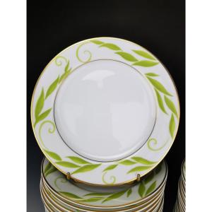 Bernardaud "frivole" - 1 Dessert Plate ø 21cm (17 Available)