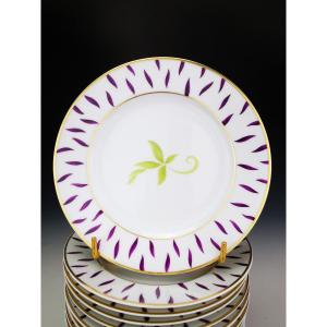 Bernardaud "frivole" - 1 Bread Plate ø 17 Cm (36 Available)