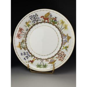 C. Le Tallec - "chinese Circus" - 1 Deep Dish / Bowl - Tiffany & Co. Model.