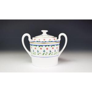Limoges Céralene Sèvres "lafayette" - 1 Covered Sugar Bowl-(raynaud)