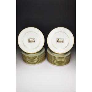 Richard Ginori "fiesole" - 1 Table Plate ∅ 25 Cm