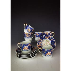 Haviland - Limoges - "dammouse" - 1 Coffee Cup And Saucer