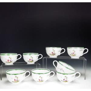 Raynaud - Limoges Si Kiang - 1 Teacup ∅ 9cm (choose Scene) Several Available