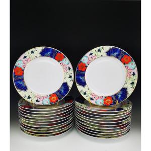 Raynaud "tout Fou" Spring Garden - 1 Dessert Plates ∅ 22cm (several Available)