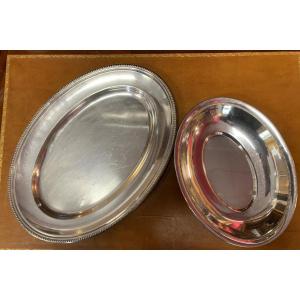 Set Of 2 Christofle Dishes