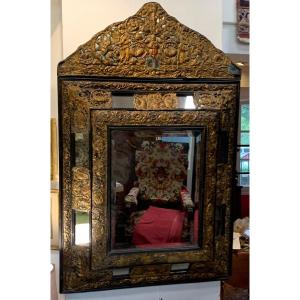 Louis XIV Mirror With Glazing Beads
