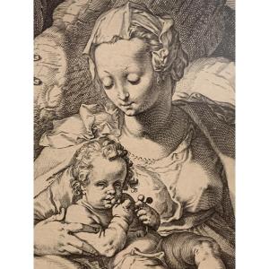 Holy Family Under A Cherry Tree 1589