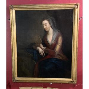 Large Portrait Of A Woman 