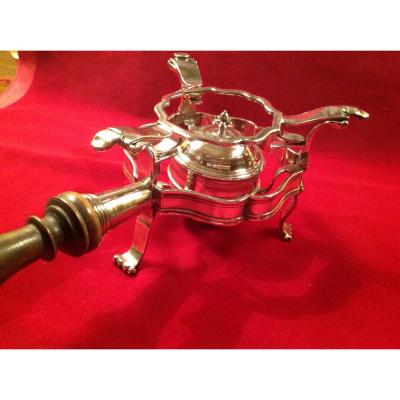 XVIIIth Plated Metal Stove