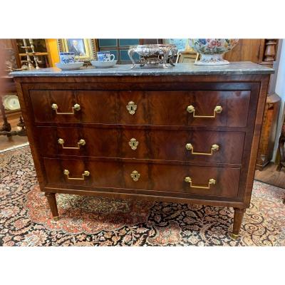 Louis XVI Mahogany Commode