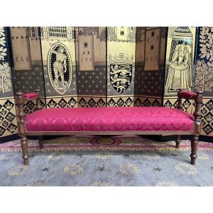 Napoleon III Louis Philippe Style Entrance Bench