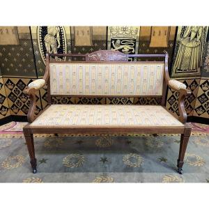 Louis XVI Style Bench - Directory