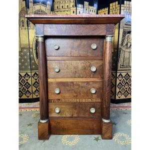 Chest Of Drawers - Empire Period Chest Of Drawers