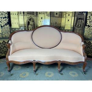 Sofa - Bench Louis Philippe Napoleon III Period