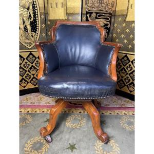 English Swivel Office Chair