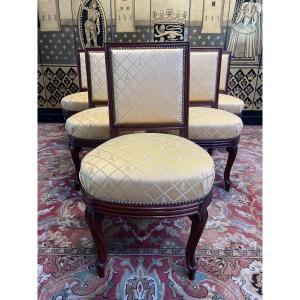Suite Of 6 Napoleon III Period Chairs