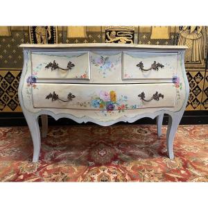 Louis XV Style Painted Commode