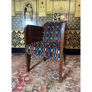 Office Armchair Art Deco Period Signed “andré Sornay”