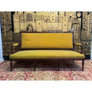 Sofa - Mahogany Bench 18th Century