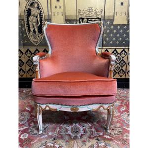 Armchair - Louis XV Style Bergère - Louis XVI