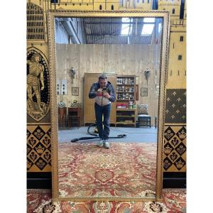Louis XVI Style Mirror Gilded With Leaf