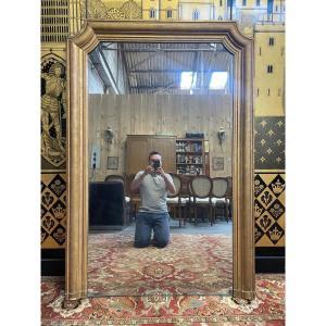 Louis Philippe Mirror With Gendarme Hat