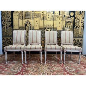 Suite Of 4 Louis XVI Style Chairs