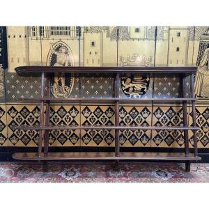 Mahogany Bar Shelf