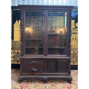 Library - Asian / Chinese Style Display Cabinet