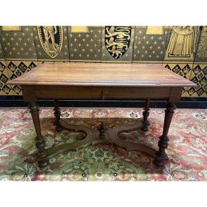 Louis XIII - Renaissance Style Desk Or Entrance Console