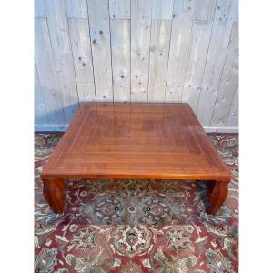 Cherrywood Coffee Table By Léon Krier For Giorgetti